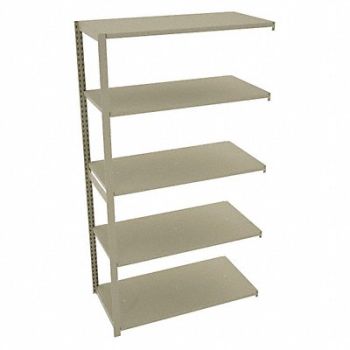 TENNSCO Boltless Shelving 24x90x48in AdOn, 45UW64