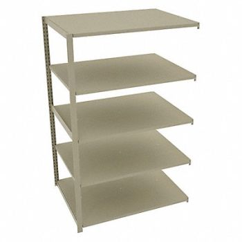 TENNSCO Boltless Shelving 36x78x48in AdOn, 45UW65