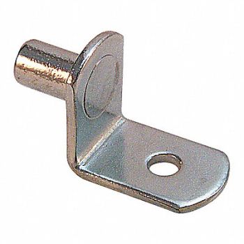 PRIME-LINE Shelf Support Peg 1-13/64in D Nickel PK8, 45UZ02