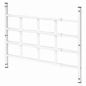 PRIME-LINE Window Security Guard 22-3/8W.In. White, 45UZ13