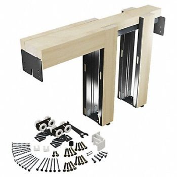 PRIME-LINE Pocket Door Kit 36 in.L 24 in.W, 45UZ22