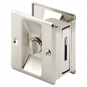 PRIME-LINE Pocket Door Lock/Pull 3-3/4 L, 430Y47