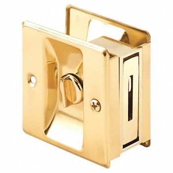 PRIME-LINE Pocket Door Lock/Pull 3-3/4 L, 430W52