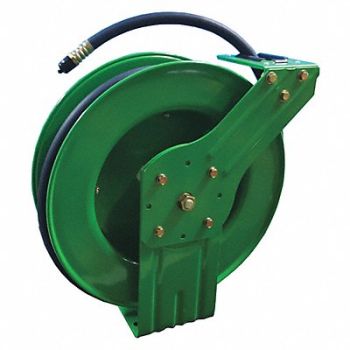 SPEEDAIRE Spring Return Hose Reel 3/4 MNPT 25 ft, 45UZ40