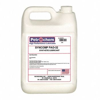 PETROCHEM Compressor Oil 1 gal Jug 10 SAE Grade, 45VF65