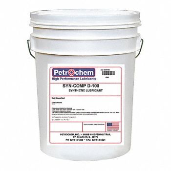 PETROCHEM Compressor Oil 5 gal Pail 30 SAE Grade, 45VF99