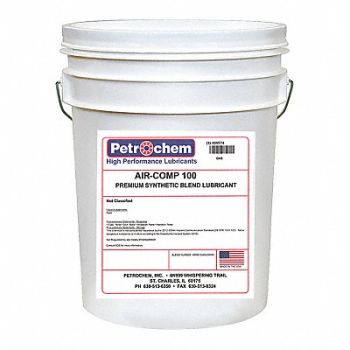 PETROCHEM Compressor Oil 5 gal Pail 30 SAE Grade, 45VG03