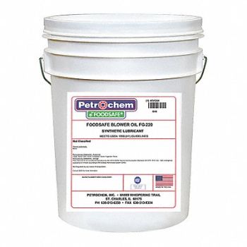 PETROCHEM Compressor Oil 5 gal Pail 50 SAE Grade, 45VG04