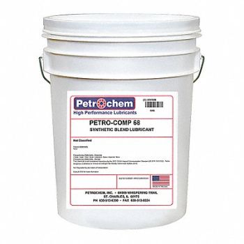 PETROCHEM Compressor Oil 5 gal Pail 20 SAE Grade, 45VG06