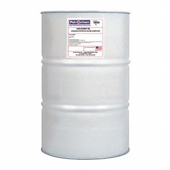 PETROCHEM Compressor Oil 55 gal Drum 15 SAE Grade, 45VG33