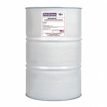 PETROCHEM Compressor Oil 55 gal Drum 20 SAE Grade, 45VG34