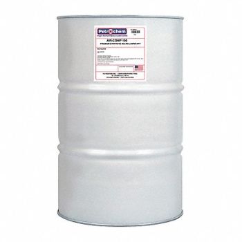 PETROCHEM Compressor Oil 55 gal Drum 30 SAE Grade, 45VG35