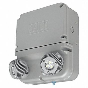 DUAL-LITE Emrg Lght Plst Lith Iron Phsp 3W LED, 54EY12
