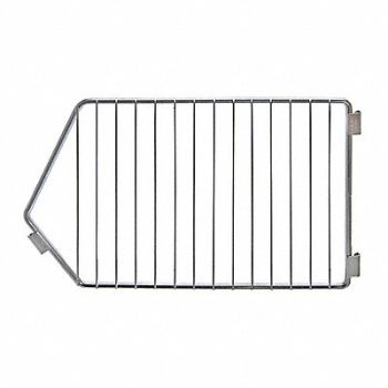 GRAINGER APPROVED Modlr Stk Bskt Divider 20x12x1/4in Steel, 45VX56