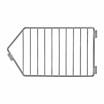 GRAINGER APPROVED Modlr Stk Bskt Divider 20x9x1/4in Steel, 45VX76