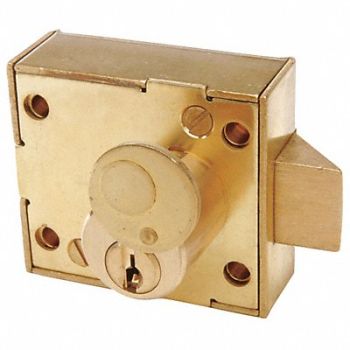 CCL Enclosure Deadlatch Locks Silvr Rectang, 45W710