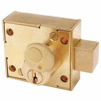 CCL Enclosure Deadlatch Locks Silvr Rectang, 45W713
