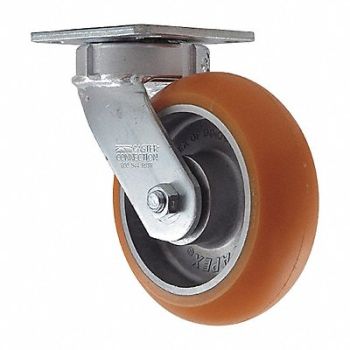 GRAINGER APPROVED Kingpinless Plate Caster Swivel 750 lb., 45XC21