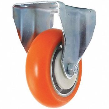 GRAINGER APPROVED Standard Plate Caster Rigid 400 lb., 45XC26