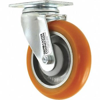 GRAINGER APPROVED Standard Plate Caster Swivel 450 lb., 45XC27