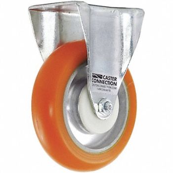 GRAINGER APPROVED Standard Plate Caster Rigid 450 lb., 45XC29