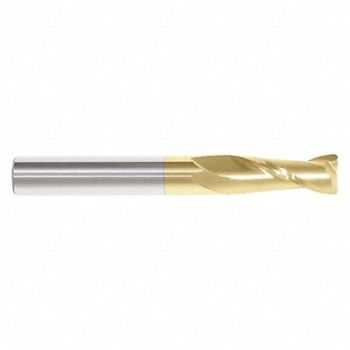 GRAINGER APPROVED Cor Rad End Mill 1 Carb 1/4 rad, 45XH93