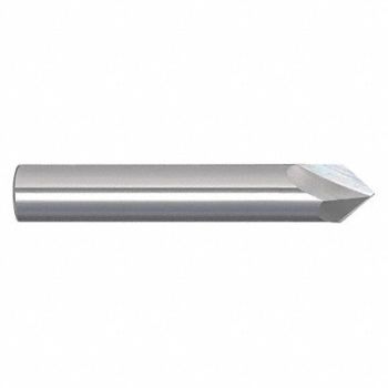GRAINGER APPROVED Chamfer Mill Single End Carbide 82 deg., 45XM82