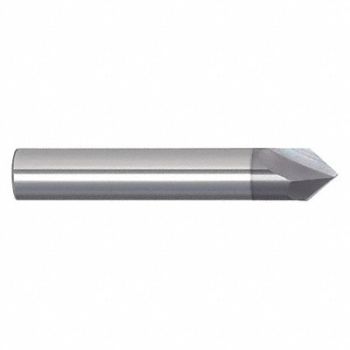 GRAINGER APPROVED Chamfer Mill Single End Carbide 82 deg., 45XM83