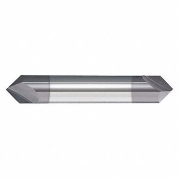 GRAINGER APPROVED Chamfer Mill Double End Carbide 90 deg., 45XN31