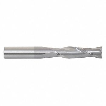 GRAINGER APPROVED Sq. End Mill Single End Carb 1, 45XP29