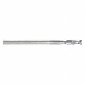 GRAINGER APPROVED Sq. End Mill Single End Carb 3/4, 45XP27