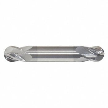 GRAINGER APPROVED Ball End Mill Single End 3/4 Carbide, 45XR93