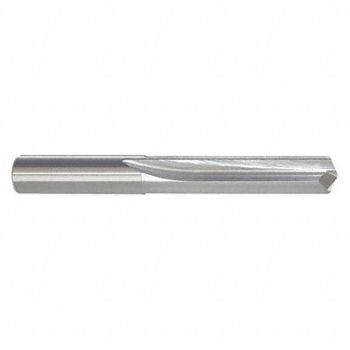 GRAINGER APPROVED Straight Flute Drill R Carbide, 45YJ06