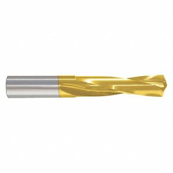GRAINGER APPROVED Screw Machine Drill 4.98mm Carbide, 45YF73