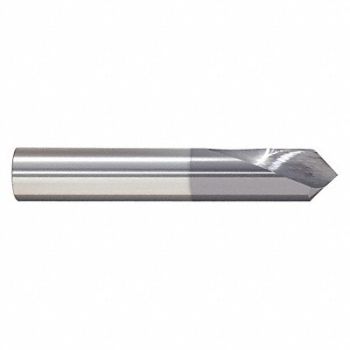 GRAINGER APPROVED Spotting Drill Bit Carbide 1/8, 45XY78
