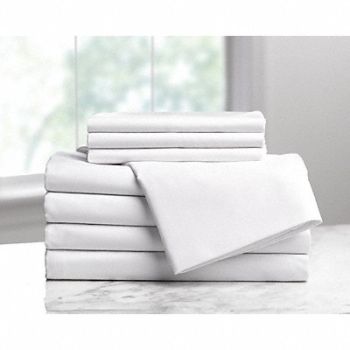 DRYFAST Flat Sheet XL Queen Size 120 in L PK6, 46MW05