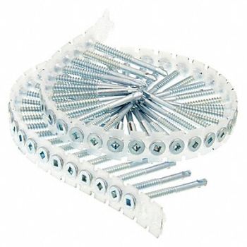 DURASPIN Drywall Screw 1 55/64 L #8 Zinc PK1000, 45YK16
