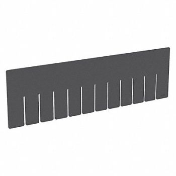 AKRO-MILS DividerIndstr Grd Poly 4 1/2 in PK6, 45YM69