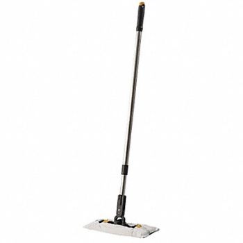 BERKSHIRE Mop Handle Silver Cleanroom, 45YN37