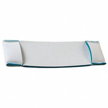 BERKSHIRE Foam Pad White Cleanroom PK10, 45YN38