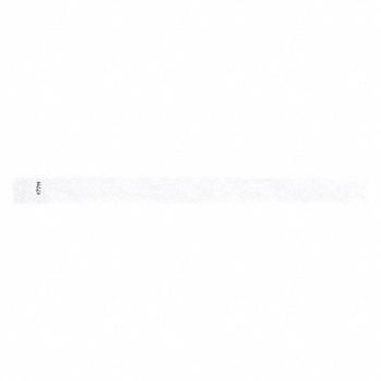 IDENTIPLUS ID Wristband Adhesive White PK500, 45YN59