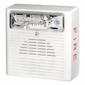EATON Horn Strobe White 0.170A Ceiling Mnt, 45YU21