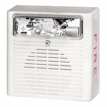 EATON Horn Strobe White 0.480A Ceiling Mnt, 45YU27