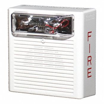 EATON Horn Strobe White 0.480A Wall Mnt, 45YU29