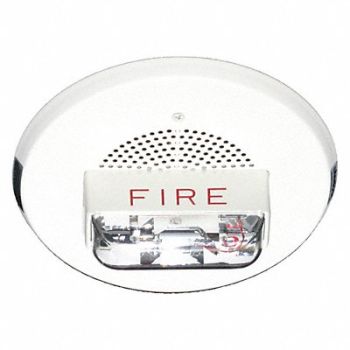 EATON Speaker White Indoor 0.22A 8W 8in H, 45YU49