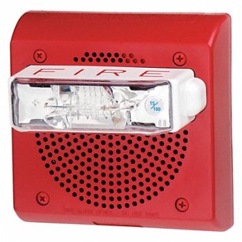 EATON Speaker Red Outdoor 93dB 0.14A 8W 24VDC, 45YU46