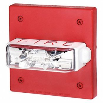 EATON Strobe Light Red 177 Candle Pwr 60 FPM, 45YV09