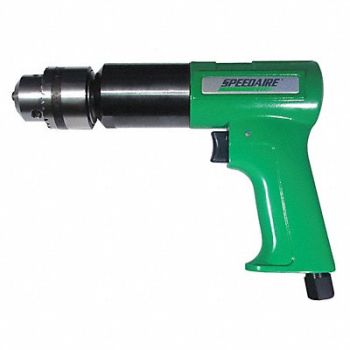 SPEEDAIRE Drill Air-Powered Pistol Grip 1/2 in, 45YY14