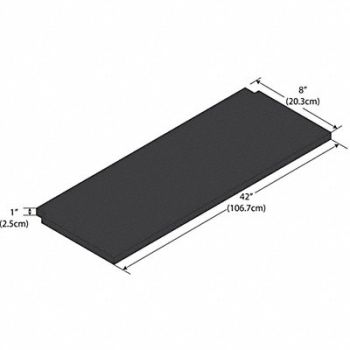 INSTOCK Notched Shelf Phenolic 42 W 9-1/2 D, 55NX50
