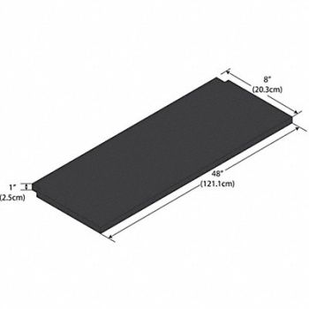 INSTOCK Notched Shelf Phenolic 48 W 9-1/2 D, 55NX51